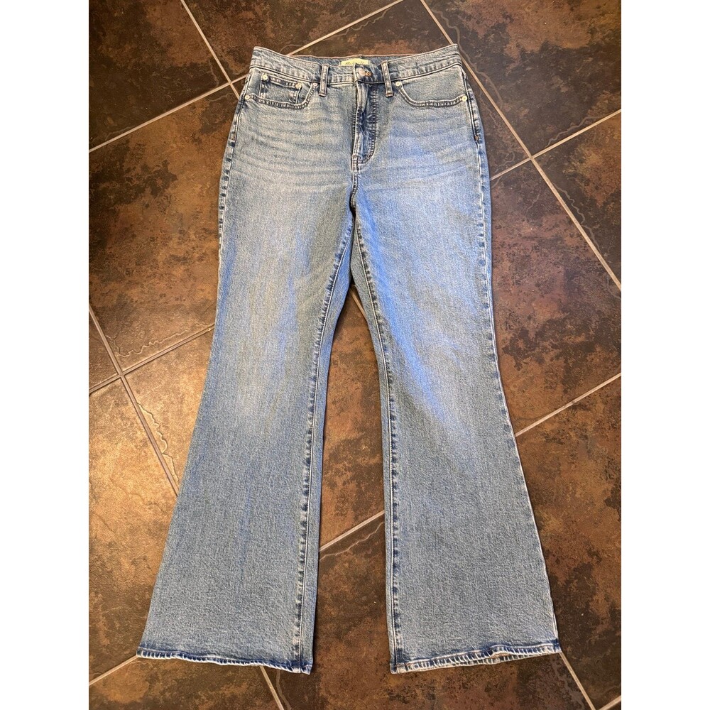 Madewell Perfect Vintage Flare Jeans Women’s 29 High Rise Light Wash 30”